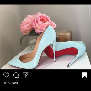 Christian Louboutin 37 Pigalle Blue